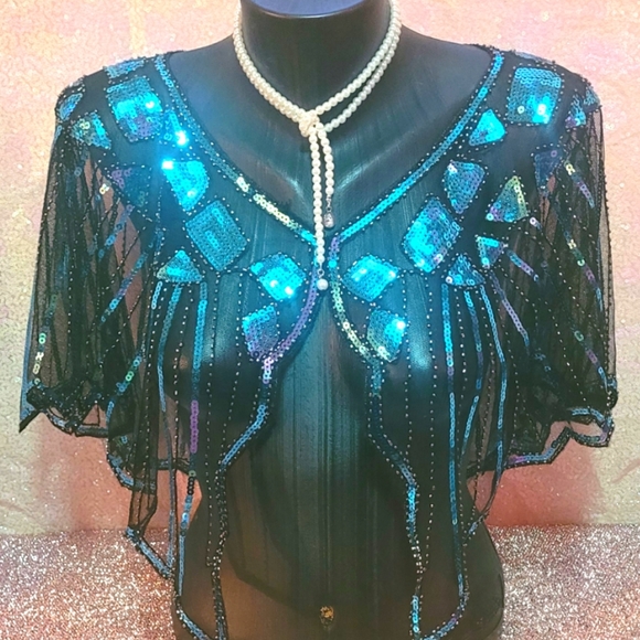 Magnificent  Sequin Shawls! - Picture 10 of 16